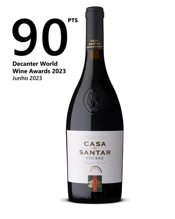 Casa de Santar Colheita Tinto, 2020 - 90 pontos, medalha de Prata | Decanter World Wine Awards 2023