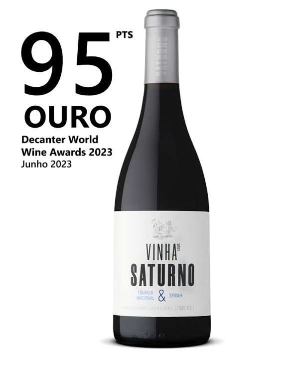 Vinha de Saturno Tinto, 2017 - 95 pontos, medalha de Ouro | Decanter World Wine Awards 2023